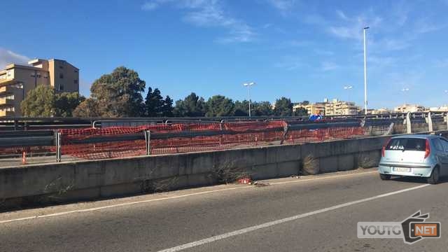 Incidenti Asse Mediano Guardrail Danneggiato