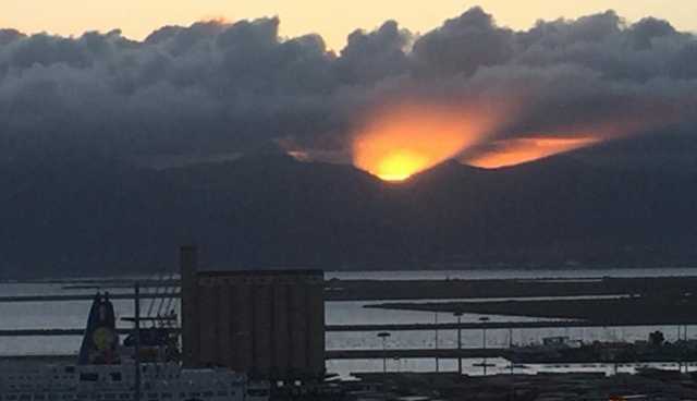 Tramonto Cagliari Vulcano