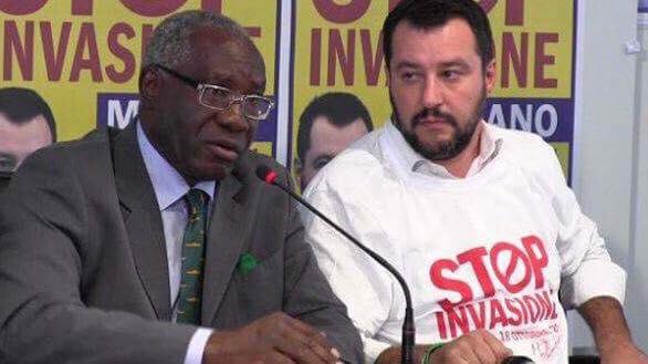 Toni Iwobi Matteo Salvini