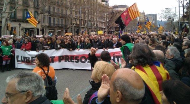 Manifestazione Barcellona