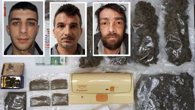 Droga Arresti Polizia Cagliari