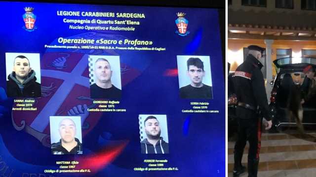 Arrestati Cc Quartu