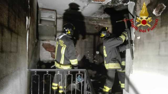 Incendio Villacidro 2