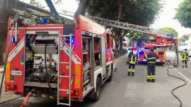Incendio Viale Trieste 1