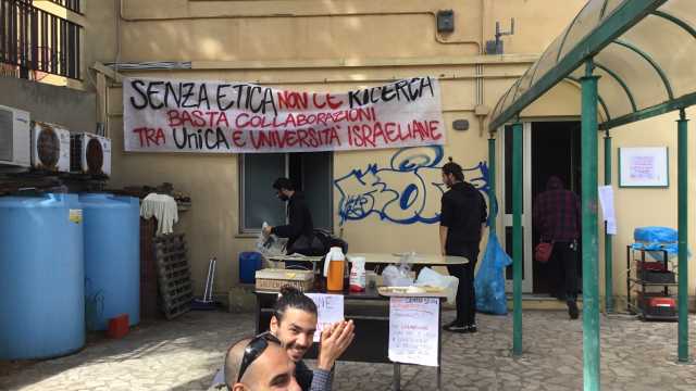 Occupazione Cus Cagliari