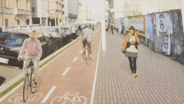 Pista Ciclabile Viale SantAvendrace