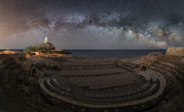 Via Lattea Nellarea Archeologica Di Nora   Foto Studio