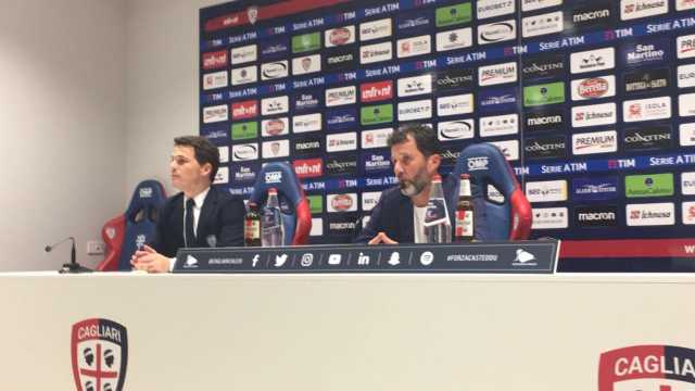 Conferenza Stampa Cagliari Calcio   Passetti E Carli