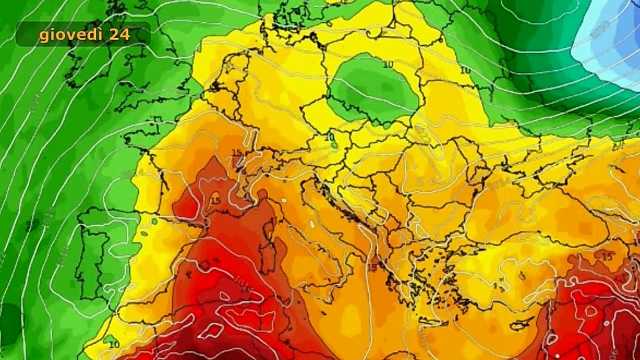 Copertina Meteo Giovedì 24 Maggio