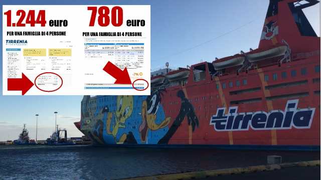 Nave Tirrenia Porto Cagliari Con Tariffe