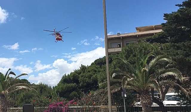 Elisoccorso Ospedale Marino Cagliari