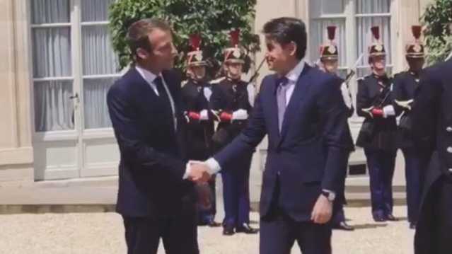 Macron Conte