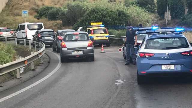 Maltempo Polizia Cagliari 2