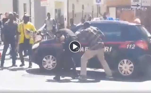 Via Cammeo Pisa Carabiniere Aggredito Picchiato Immigrati