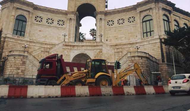 Piazza Costituzione Lavori