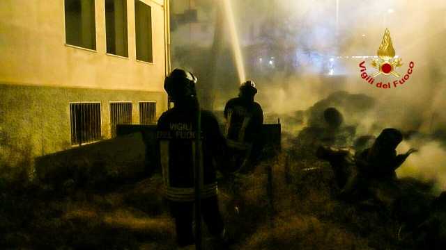 Incendio Via Flumentepido 1