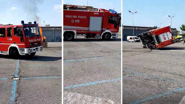 Incidente Vigili Del Fuoco Melegnano