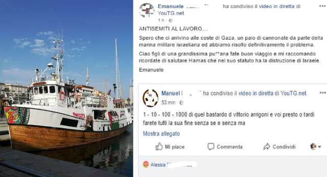 Insulti Freedom Flotilla