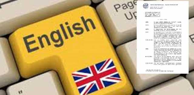 Test Inglese