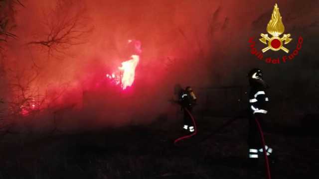 Incendio San Priamo