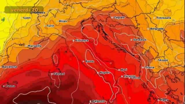 In Sardegna il picco dell'ondata calda, in arrivo le piogge 