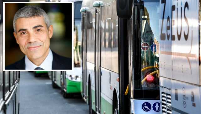 Bus Ctm Cagliari Con Roberto Murru