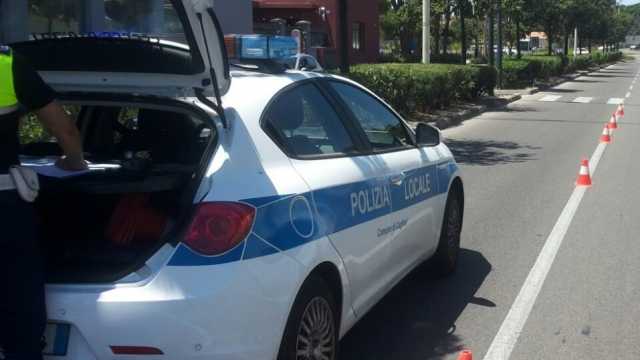 Polizia Municipale Viale Poetto Stretta