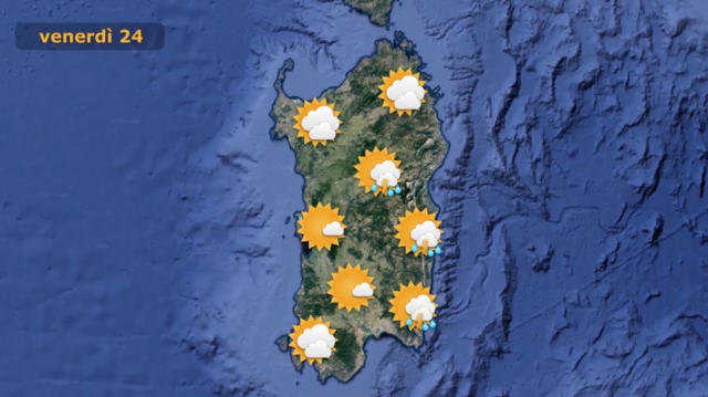Meteo Venerdi 24