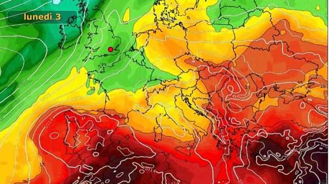 Meteo Lunedì 3 Settembre