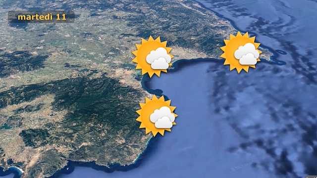 METEO MARTEDì 11 SETTEMBRE