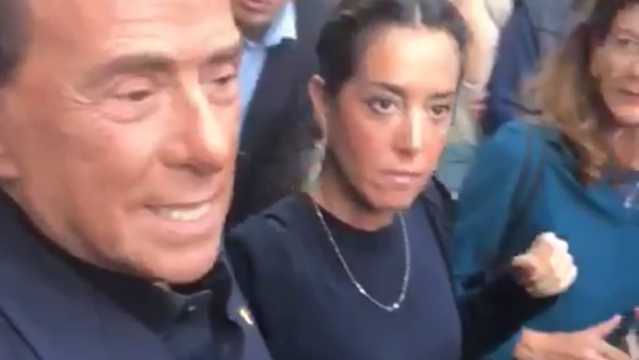 Berlusconi Bionda Mora