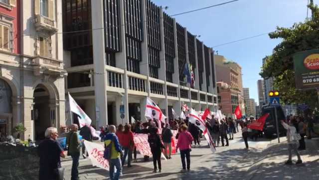 Corteo Sanita Cagliari