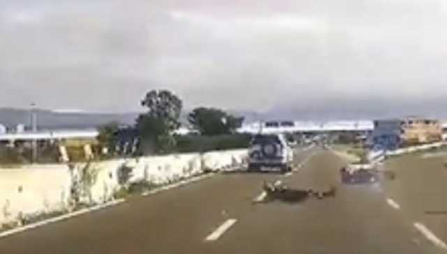554 Incidente Moto Ieri