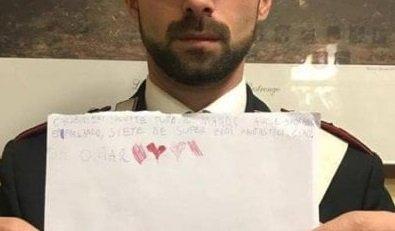 Carabinieri Lettera