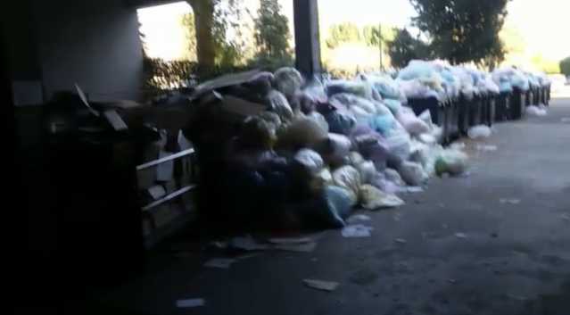 Brotzu Piazzale Rifiuti