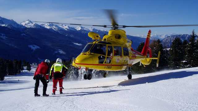 118 Elicottero Neve