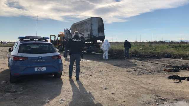 Giorgino Esperenza Uccisa Furgone Bruciato Rom