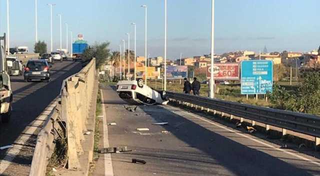 Auto Ribaltata Asse