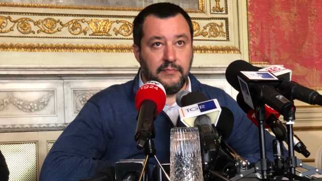 Salvini Conferenza Cagliari