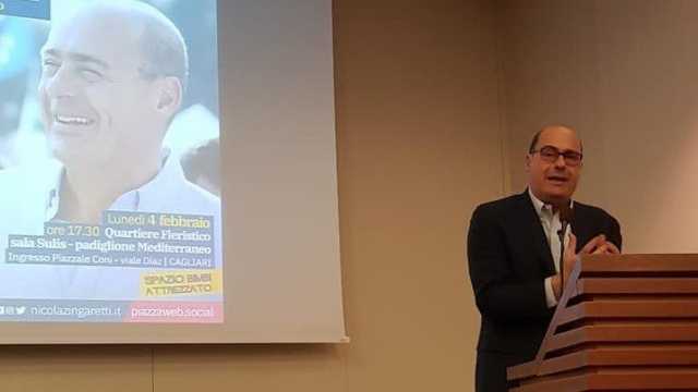 Nicola Zingaretti Cagliari