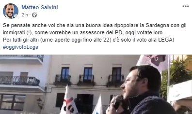 Salvini Silenzio Elettorale