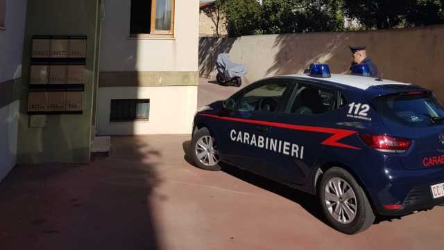Carabinieri Quartu Incendio