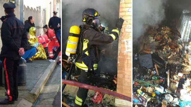 Incendio Sinnai