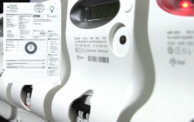 Contatori Energia Elettrica Con Bolletta