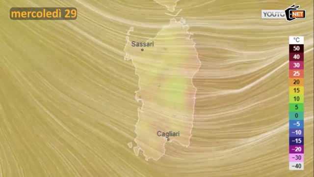 Meteo Mercoledì 29 Maggio