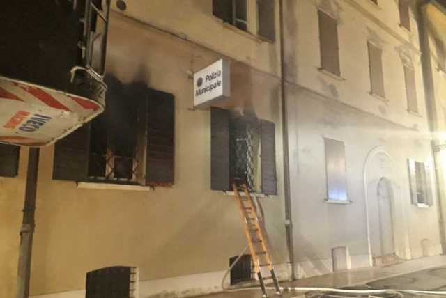 Mirandola Incendio