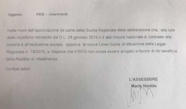 Reis Reddito Di Cittadinanza