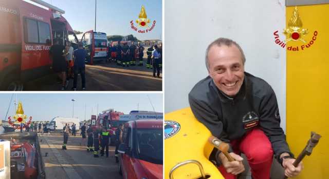 Vigili Del Fuoco Sub Morto
