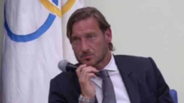 Francesco Totti Conf Stampa