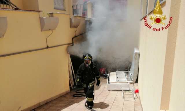 Scantinato Incendio